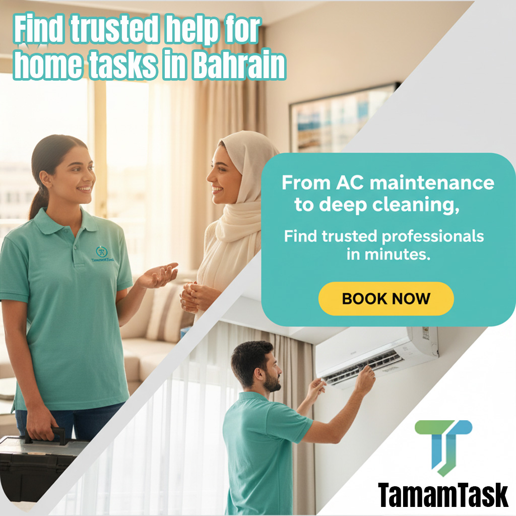 Tamam Task - Find trusted help for home tasks in Bahrain